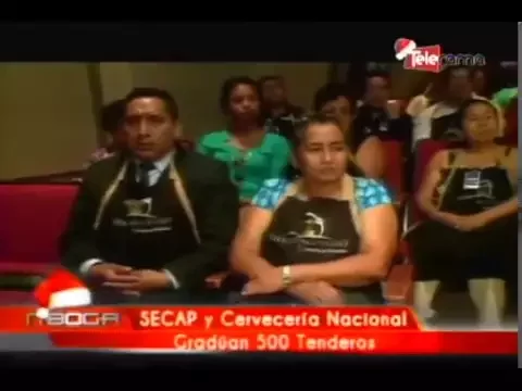 SECAP y Cevercería Nacional gradúan 500 tenderos