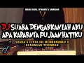 Download Lagu DJ SUARA DENGARKANLAH AKU X CINTA INI MEMBUNUHKU X KENANGAN TERINDAH VIRAL TIKTOK REMIX FULL BASS