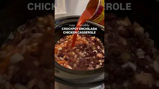Crockpot Enchilada Casserole
