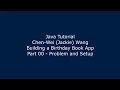 Java Tutorial Birt ay Book App 00