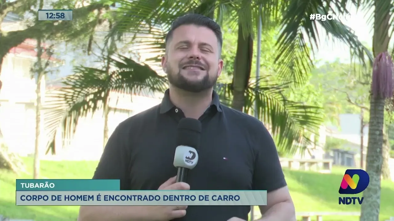 Corpo de homem desaparecido há três dias é encontrado dentro de veículo em Tubarão