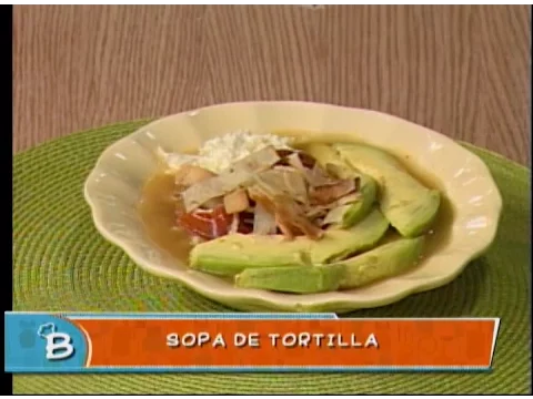 Sopa de tortilla