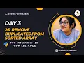 26 Remove Duplicates from Sorted Array Easy Top Interview 150 Leetcode-26 DSA in Python