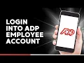 How to Login into ADP Employee Account