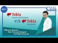 Tekla Structural Designer vs Tekla Structures design software Drafting Software BIM Software