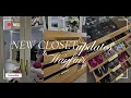 NEW Wayfair Home Luxury Closet Decor Makeover EASY Closet Organization Ideas Budget Friendly