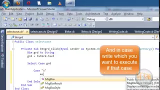 Visual Basic-Select Case