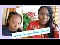 Knotless Box Braids with Thin Hair