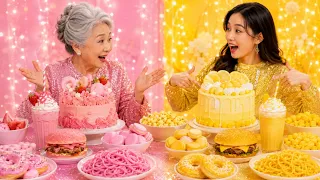 Я и моя бабушка устроили кулинарный челлендж! 👧👵🍔 Кто победит? 😱