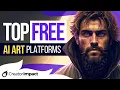 BEST FREE AI Art generator websites Not Trials