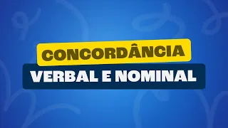 Concordância verbal e nominal - Toda Matéria
