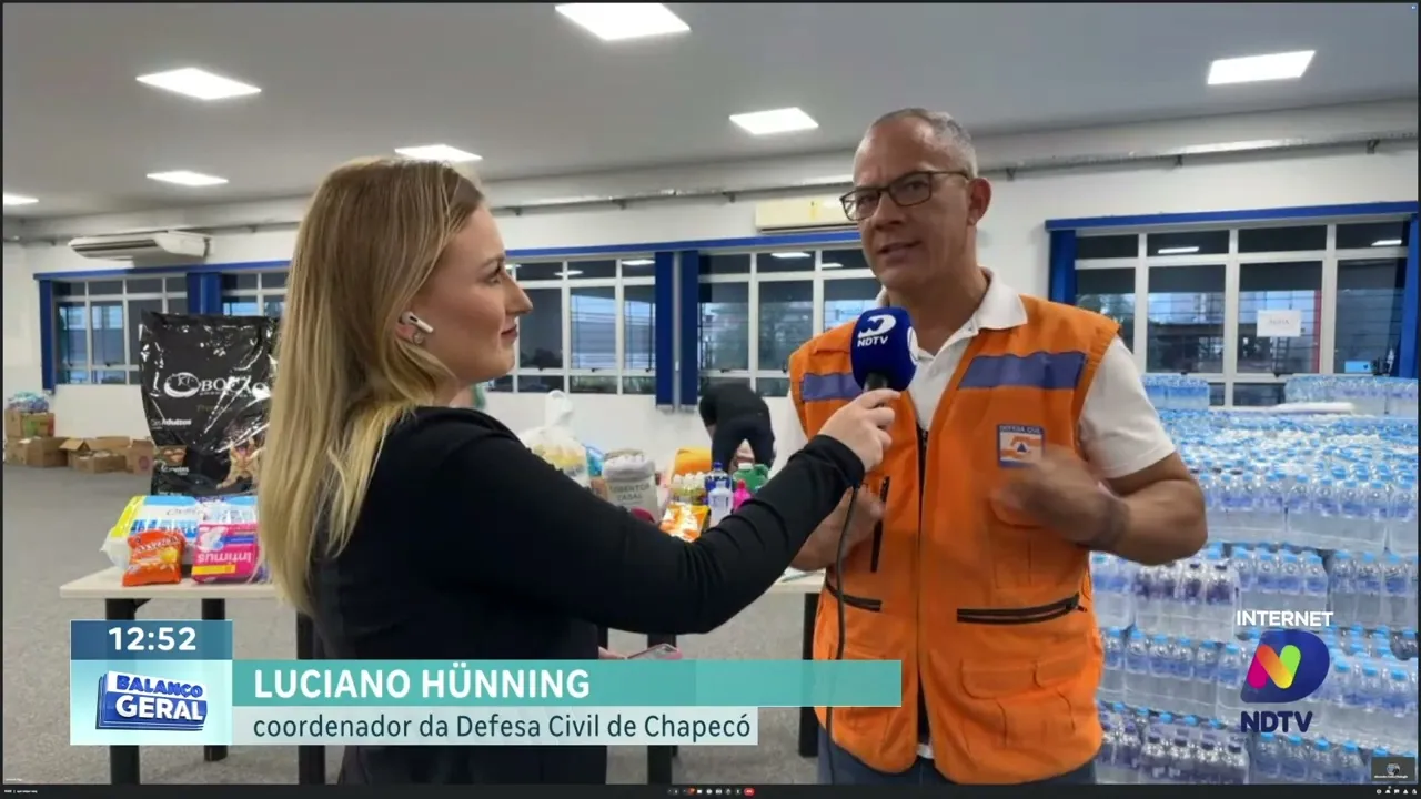 Chapecó Lança Campanha 'SOS Rio Grande do Sul' para Auxiliar Vítimas da Tragédia Climática