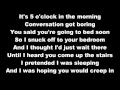 Download Lagu T-Pain - 5 O'Clock ft. Wiz Khalifa, Lily Allen - lyrics on screen