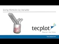 Sizing Particles Parcels By Variable
