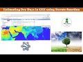 Calculating Maximum Consecutive Dry Days using Google Earth Engine Iterate Function