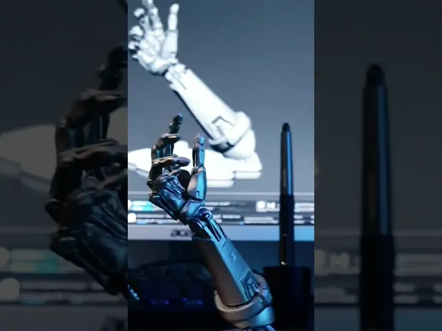 Wacom Pen Holder, Sci-Fi Mechanical Arm video thumbnail