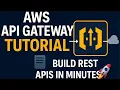 AWS API Gateway Tutorial Build Secure Deploy REST APIs Like a Pro