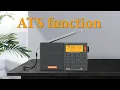 X ATA D-808 How to use ATS function to store radio stations