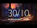 Pomodoro Timer with Ambient Music 2 hour study session