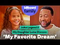 John Legend Gets Interviewed By Daughter Luna About My Favorite Dream Billboard Family