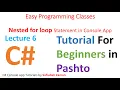 Nested For Loop Explained with Easy Examples Programming for Beginners Lecture 6
