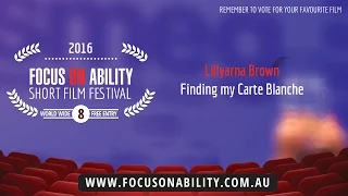 Finding my Carte Blanche film thumbnail