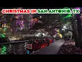 Christmas Time in Texas Downtown San Antonio and Riverwalk
