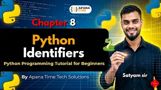 8 Python Identifiers Python Programming Tutorial for Beginners