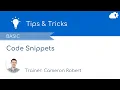 Code Snippets in Salesforce Marketing Cloud