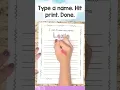 Editable Name Tracing Worksheets Preschool Kindergarten Resource