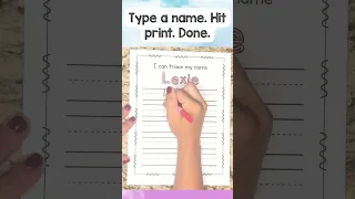 Editable Name Tracing Worksheets Preschool Kindergarten Resource