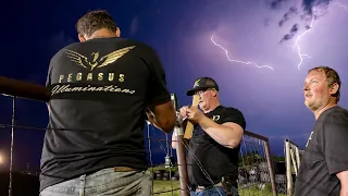When it’s Storming but We Have Fireworks to Light… Tri County Fair Fireworks 2026