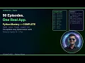 50 Episodes of Python Now Build a REAL App Ep 50 CodeToAGI