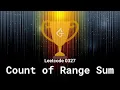 Leetcode 0327 Count of Range Sum