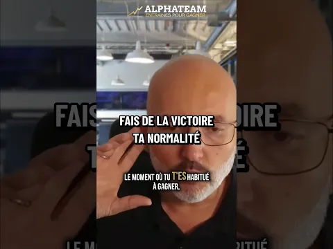Faire de la victoire une habitude : le secret des traders #trading #psychologietrading #mindset