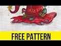 Wizard s Hat - Free Cross Stitch Pattern Fantasy Download