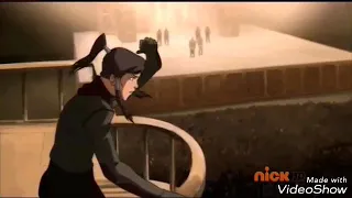 قتال امون و كورا على اغنية حماسية 