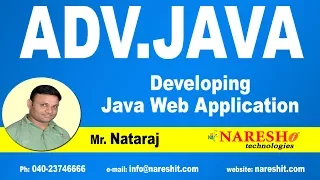Developing Java Web Application Part 2 Advanced Java Tutorial Mr Nataraj