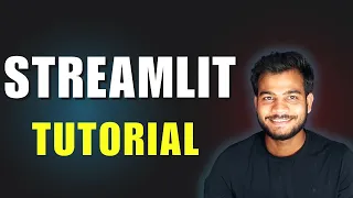 Streamlit crash course Python Streamlit tutorial full course Build website without coding