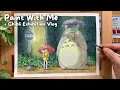 Paint Totoro With Watercolors Studio Ghibli Exhibition Vlog