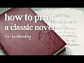 Print and bind your own classic novels for free Pride Prejudice Winnie-the-Pooh and more