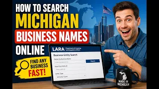 How to search Michigan business names online