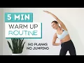 5 min WARM UP ROUTINE Before Your Workout Low Impact Wrist Friendly
