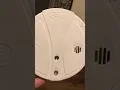 Kidde smoke alarm chirps after removal