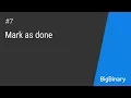 Mark as done Learn ReactJS in steps Episode 7