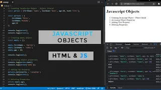 JavaScript Object Vanilla JavaScript JavaScript Tutorial for Beginners Learn JavaScript