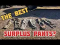 SURPLUS PANTS RUNDOWN