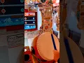 pov playing the taiko drum game in a japanese arcade in Tokyo japan #travel #japan #gaming #japanese