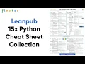 Free Leanpub - 15x Python Cheat Sheet Collection PDF