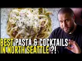 Best PASTA COCKTAILS in NORTH SEATTLE Fire and The Feast Edmonds WA FOOD REVIEW